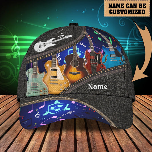 Guitar Classic Cap For Vacation Style Outdoor Activities And Daily Comfort
