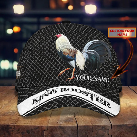 Personalized Rooster Farm Classic Cap For Everyday Wear Vacations And Seasonal Activities