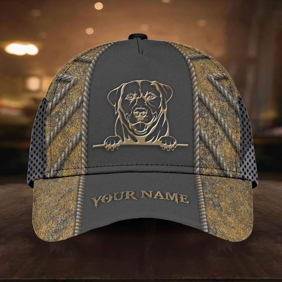 Personalized Labrador Retriever Classic Cap For Casual Styling Beach Days And Weekend Adventures