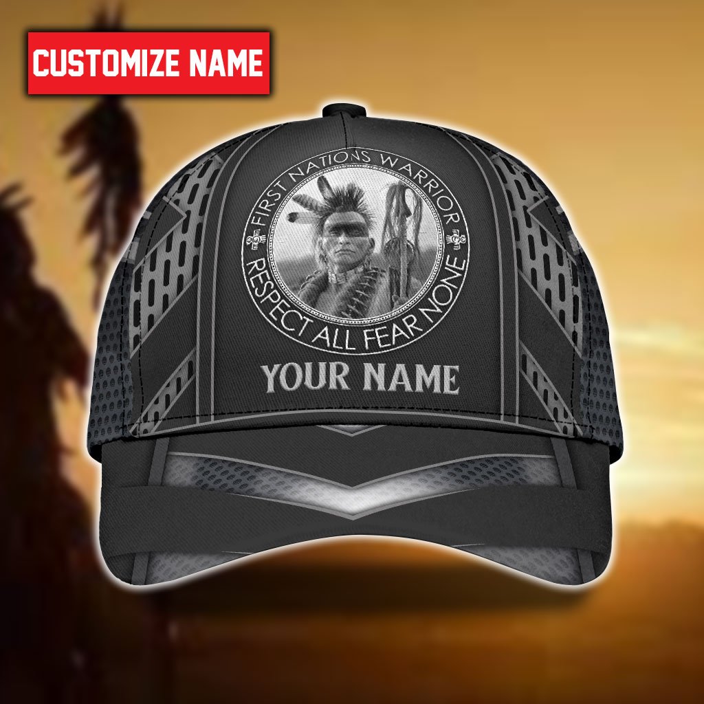 Personalized First Nations Warriors Classic Cap For Daily Styling Weekend Travel And Outdoor Activities
