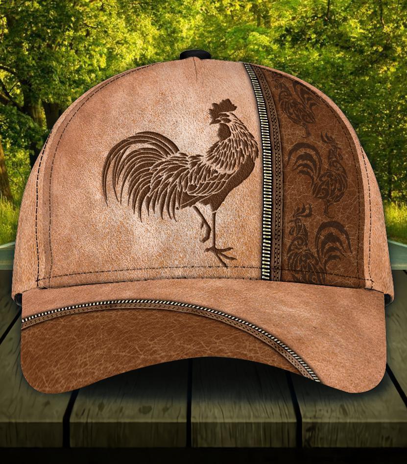 Rooster All Over Print Classic Cap For Outdoor Adventures Festivals And Casual Wear