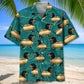 Dachshund Hot Dog Hawaiian Shirt For Tropical Holidays, Outdoor Gatherings, And Everyday Comfort