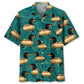 Dachshund Hot Dog Hawaiian Shirt For Tropical Holidays, Outdoor Gatherings, And Everyday Comfort