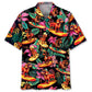 Tropical Dachshund Surfing Hawaiian Shirt For Sports Fans, Summer Outings, And Relaxed Vacation Wear