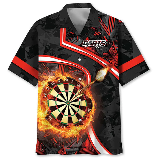 Dart Fire Hawaiian Shirt For Beach Days, Weekend Events, And Thoughtful Gift Giving