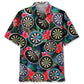 Tropical Dart Hawaiian Shirt For Sports Fans, Summer Outings, And Relaxed Vacation Wear