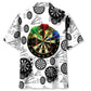 Darts Black White Hawaiian Shirt