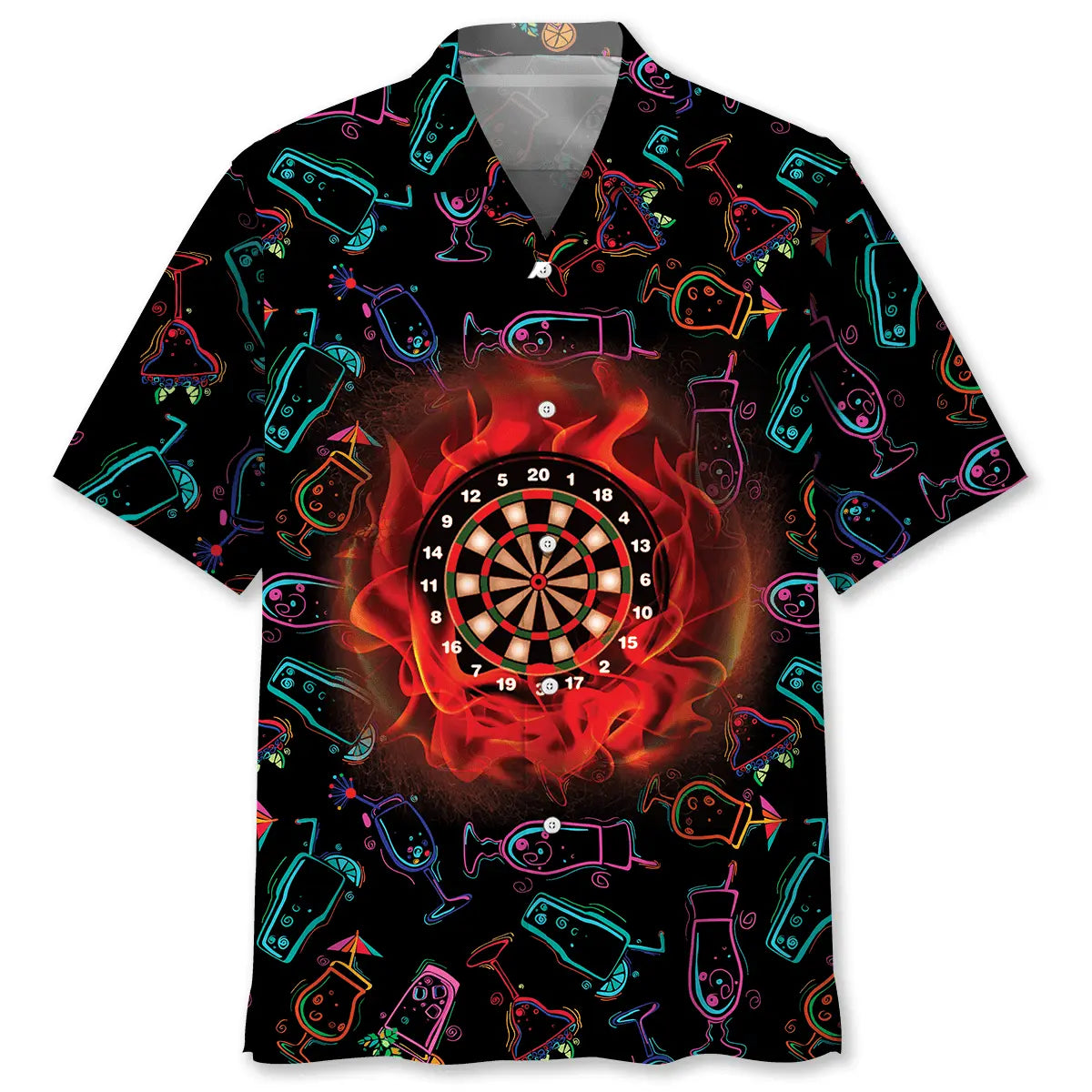Darts Drink Hawaiian Shirt For Beach Days, Summer Outings, And Thoughtful Gift Giving