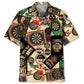 Vintage Darts Hawaiian Shirt For Coastal Travel, Casual Events, And Comfortable Summer Wear