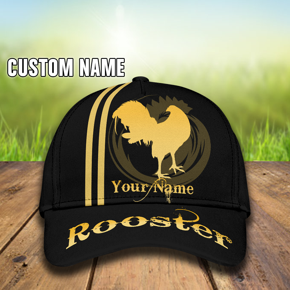 Personalized Rooster Farm Classic Cap For Holiday Adventures Parties And Comfortable Styling