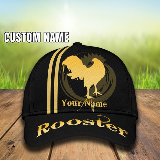 Personalized Rooster Farm Classic Cap For Holiday Adventures Parties And Comfortable Styling