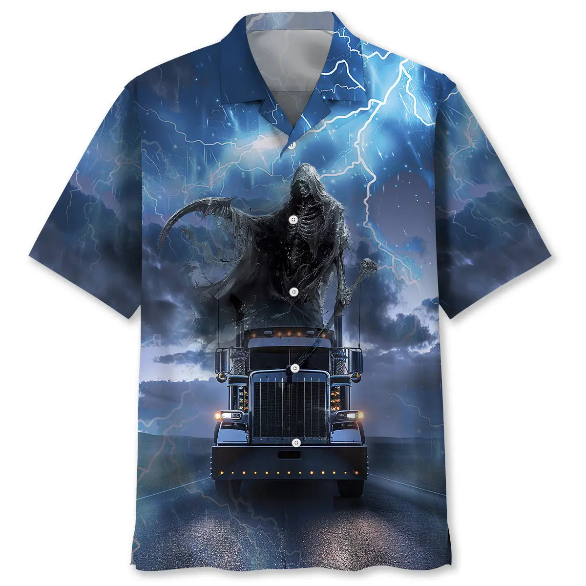 Gothic Creative Memento Hawaiian Shirt For Beach Days, Summer Outings, And Thoughtful Gift Giving