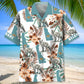 Delaware State Proud Hawaiian Shirt For Tropical Retreat, Coastal Festival, And Resort Wear