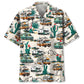 Desert Camping Car Hawaiian Shirt For Coastal Travel, Casual Events, And Comfortable Summer Wear