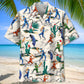 Colorful Desert Cricket Hawaiian Shirt For Active Holidays, Resort Trips, And Warm Weather Gatherings
