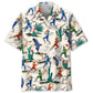 Colorful Desert Cricket Hawaiian Shirt For Active Holidays, Resort Trips, And Warm Weather Gatherings