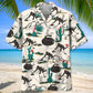Desert Curling Hawaiian Shirt For Beach Days, Summer Outings, And Thoughtful Gift Giving