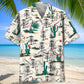 Desert Disc Golf Hawaiian Shirt For Island Vacations, Resort Wear, And Relaxed Seasonal Style