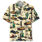 Desert Drag Racing Motorsport Hawaiian Shirt For Island Vacations, Resort Wear, And Relaxed Seasonal Style