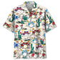 Desert Drum Hawaiian Shirt For Coastal Travel, Casual Events, And Comfortable Summer Wear