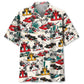 Desert Open Wheel Racing Car Hawaiian Shirt For Racing Fans, Summer Outings, And Relaxed Vacation Wear