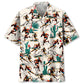 Desert Football Hawaiian Shirt For Coastal Travel, Casual Events, And Comfortable Summer Wear