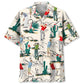Desert Golf Hawaiian Shirt For Outdoor Adventures, Coastal Travel, And Comfortable Casual Style
