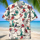 Desert Hockey Hawaiian Shirt For Beach Days, Summer Outings, And Thoughtful Gift Giving