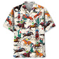 Desert Horse Racing Hawaiian Shirt For Road Trip Adventures, Resort Days, And Comfortable Everyday Wear