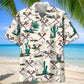 Desert Lacrosse Hawaiian Shirt For Coastal Travel, Casual Events, And Comfortable Summer Wear