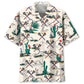 Desert Lacrosse Hawaiian Shirt For Coastal Travel, Casual Events, And Comfortable Summer Wear