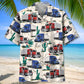 Desert Trucker Hawaiian Shirt For Poolside Gathering And Coastal Casual Wear