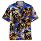 Dirt Bike Racing Hawaiian Shirt For Summer Vacation, Beach Travel, And Casual Wear