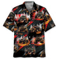 Dirt Monster Truck Hawaiian Shirt For Road Trip Adventures, Resort Days, And Comfortable Everyday Wear