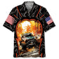 Dirt Track Quarter Midget Car Racing Hawaiian Shirt For Beach Days, Summer Outings, And Thoughtful Gift Giving