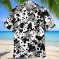 Disc Golf Black Hawaiian Shirt For Island Vacations, Resort Wear, And Relaxed Seasonal Style
