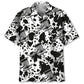 Disc Golf Black Hawaiian Shirt For Island Vacations, Resort Wear, And Relaxed Seasonal Style