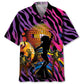 Disco Dance Hawaiian Shirt For Resort Trips, Coastal Parties, And Warm Weather Style