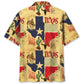 Don't Mess With Texas Cowboy Hawaiian Shirt Pocket
