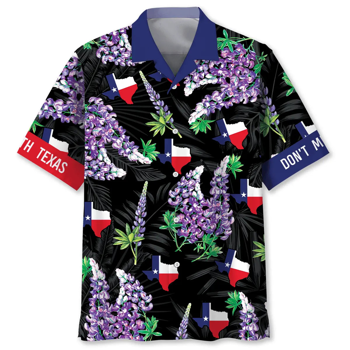 Texas Lone Star Custom Name Hawaiian Shirt For Casual Weekend And Summer Event Style