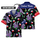 Texas Lone Star Custom Name Hawaiian Shirt For Tropical Holiday, Warm Weather Outing, And Travel Ready Style