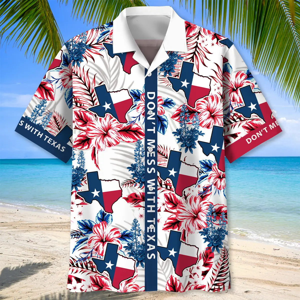 Texas Pride Hawaiian Shirt For Beach Days, Summer Outings, And Thoughtful Gift Giving