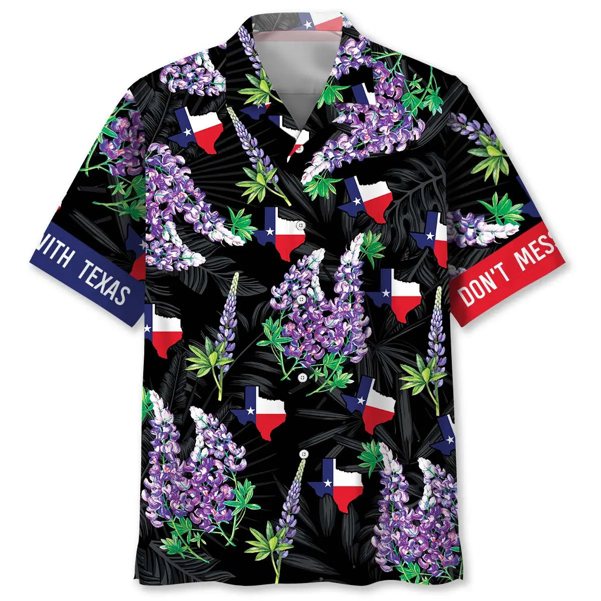 Texas Pride Hawaiian Shirt For Island Vacations, Resort Wear, And Relaxed Seasonal Style