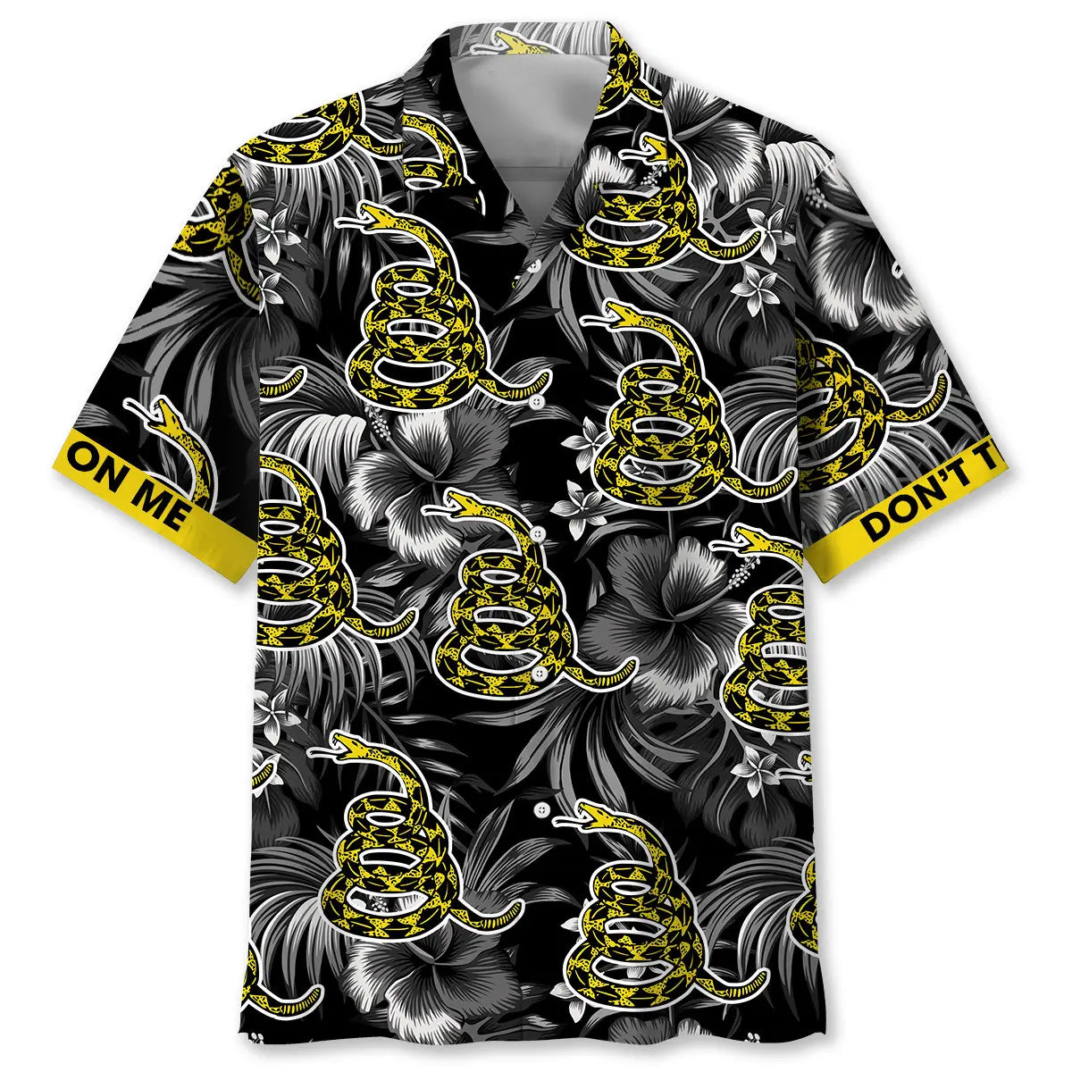 American Snake Heritage Hawaiian Shirt For Coastal Travel, Casual Events, And Comfortable Summer Wear