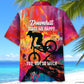 Downhill Creative Pattern Hawaiian Shirt For Coastal Travel, Casual Events, And Comfortable Summer Wear