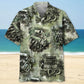 Drag Racing Engine Hawaiian Shirt For Road Trip Adventures, Resort Days, And Comfortable Everyday Wear