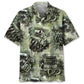 Drag Racing Engine Hawaiian Shirt For Road Trip Adventures, Resort Days, And Comfortable Everyday Wear