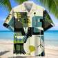 Abstract Drum Hawaiian Shirt For Beach Days, Summer Outings, And Thoughtful Gift Giving