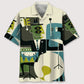 Abstract Drum Hawaiian Shirt For Beach Days, Summer Outings, And Thoughtful Gift Giving