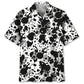Drum Black Hawaiian Shirt For Festival Travel, Beach Gatherings, And Relaxed Summer Style